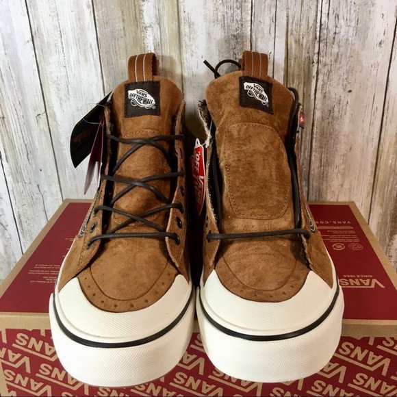 🖤🤎Vans Sk8-Hi Mte 2.0 Dx Glazed Ginger/Mash WMNS - Picture 3 of 13